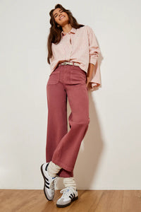 Pantalones Lucia Old Pink Long