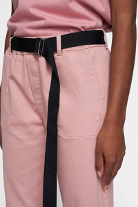 Pantalones Belted Raspberry