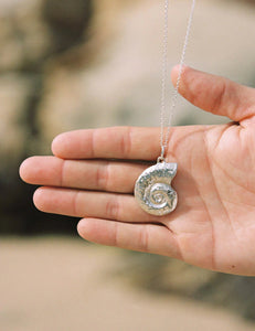 Collar Caracola Plata