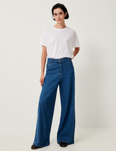 Pantalones Dalt Denim Blue