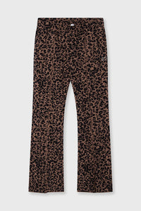 Pantalones Flared Leopard