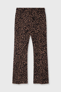 Pantalones Flared Leopard