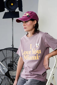 Camiseta I Love You Miami