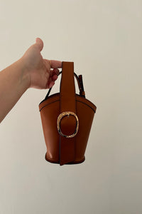 Bolso Le Cubito Cognac