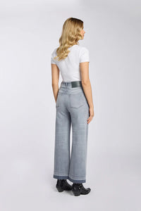 Vaqueros Wide Leg Grey