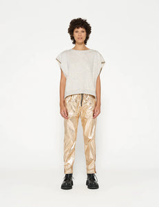 Pantalones Metallic Rose Gold