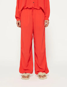 Pantalones Parachute Red