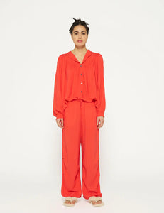 Pantalones Parachute Red