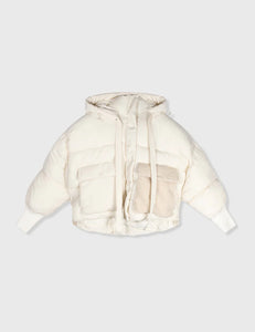 Chaqueta Puffer Natural