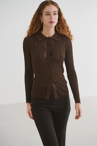 Cardigan Laisa Bronze