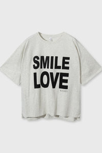 Camiseta Smile Love