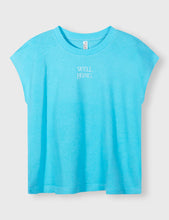 Cargar imagen en el visor de la galería, Camiseta Well Being Azul