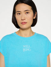 Cargar imagen en el visor de la galería, Camiseta Well Being Azul