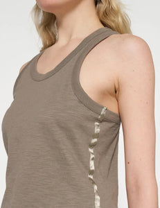 Top Singlet Slub Sage