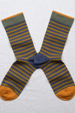 Cargar imagen en el visor de la galería, Calcetines Stripe Denim (Hombre)