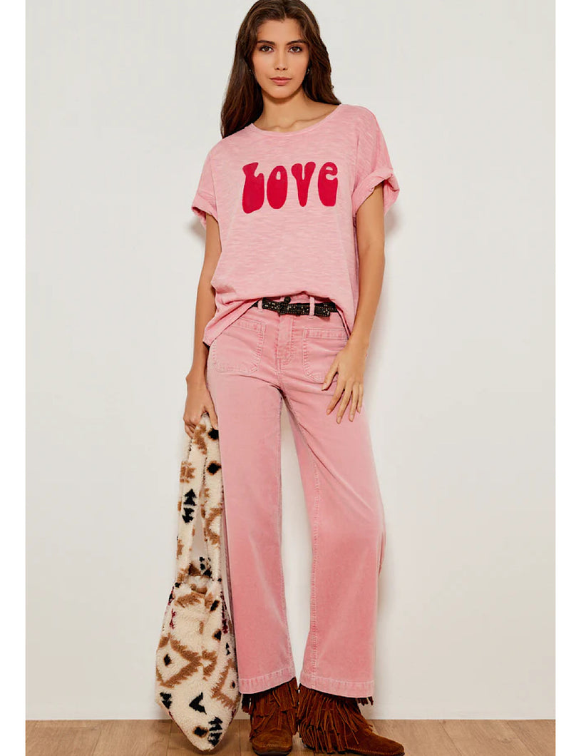 Camiseta Love Rose