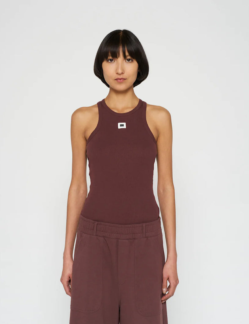 Camiseta Tank Aubergine